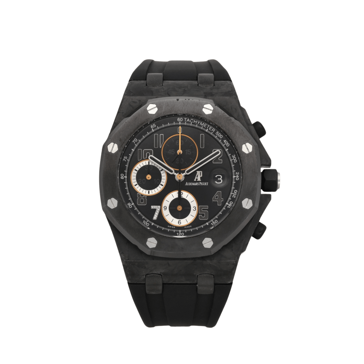 Audemars Piguet Royal Oak Offshore 26205AU.OOD002CR.01 'Ginza 7' Chronograph Carbon Black Dial Limited Edition of 200 (2012)