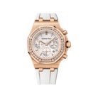 Audemars Piguet Royal Oak Offshore 26231OR.ZZ.D010CA.01 'Ladies' Chronograph Rose Gold Silver Dial Diamond Bezel
