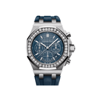 Audemars Piguet Royal Oak Offshore 26231ST.ZZ.D027CA.01 Chronograph Stainless Steel Blue Dial Diamond Bezel
