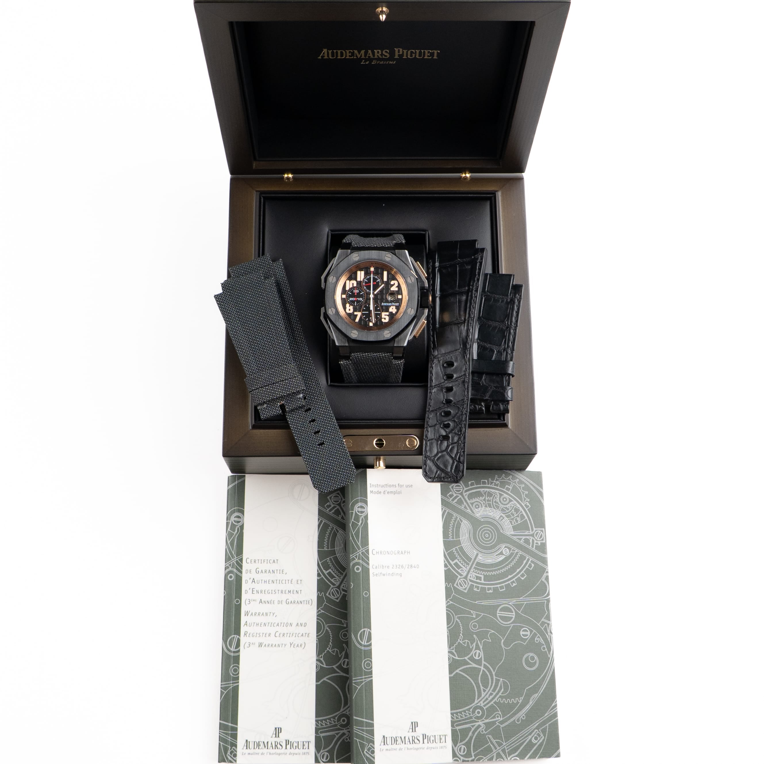 Audemars Piguet Royal Oak Offshore 26378IO.OO.A001KE.01 'Arnold Schwarzenegger The Legacy Chronograph' Black Ceramic Black Dial Limited Edition (2013)
