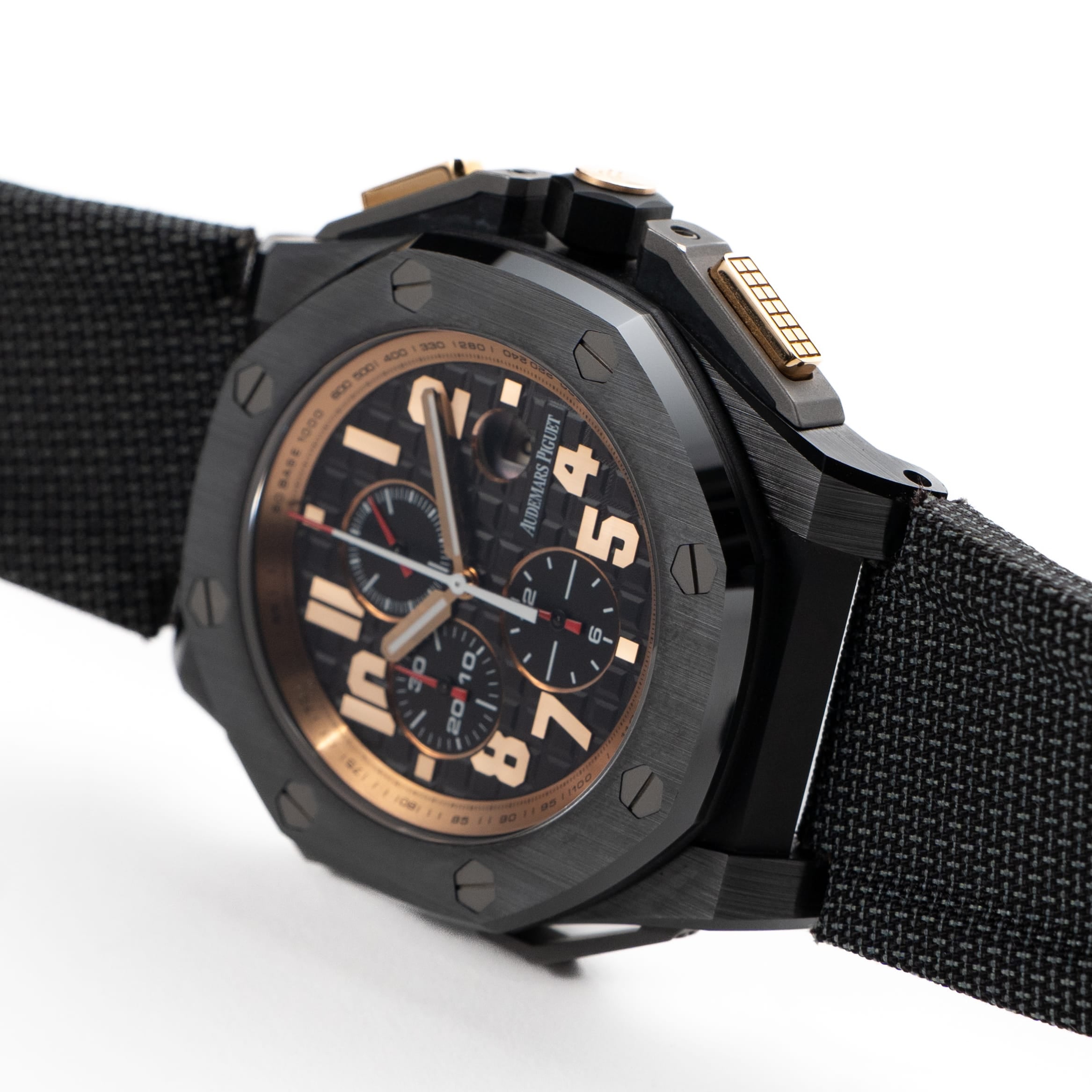 Audemars Piguet Royal Oak Offshore 26378IO.OO.A001KE.01 'Arnold Schwarzenegger The Legacy Chronograph' Black Ceramic Black Dial Limited Edition (2013)