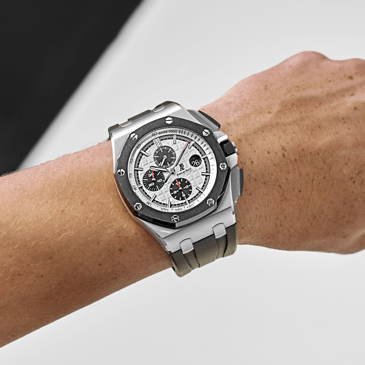 Audemars Piguet Royal Oak Offshore 26400SO.OO.A002CA.01 Chronograph Steel Silver Dial 2013