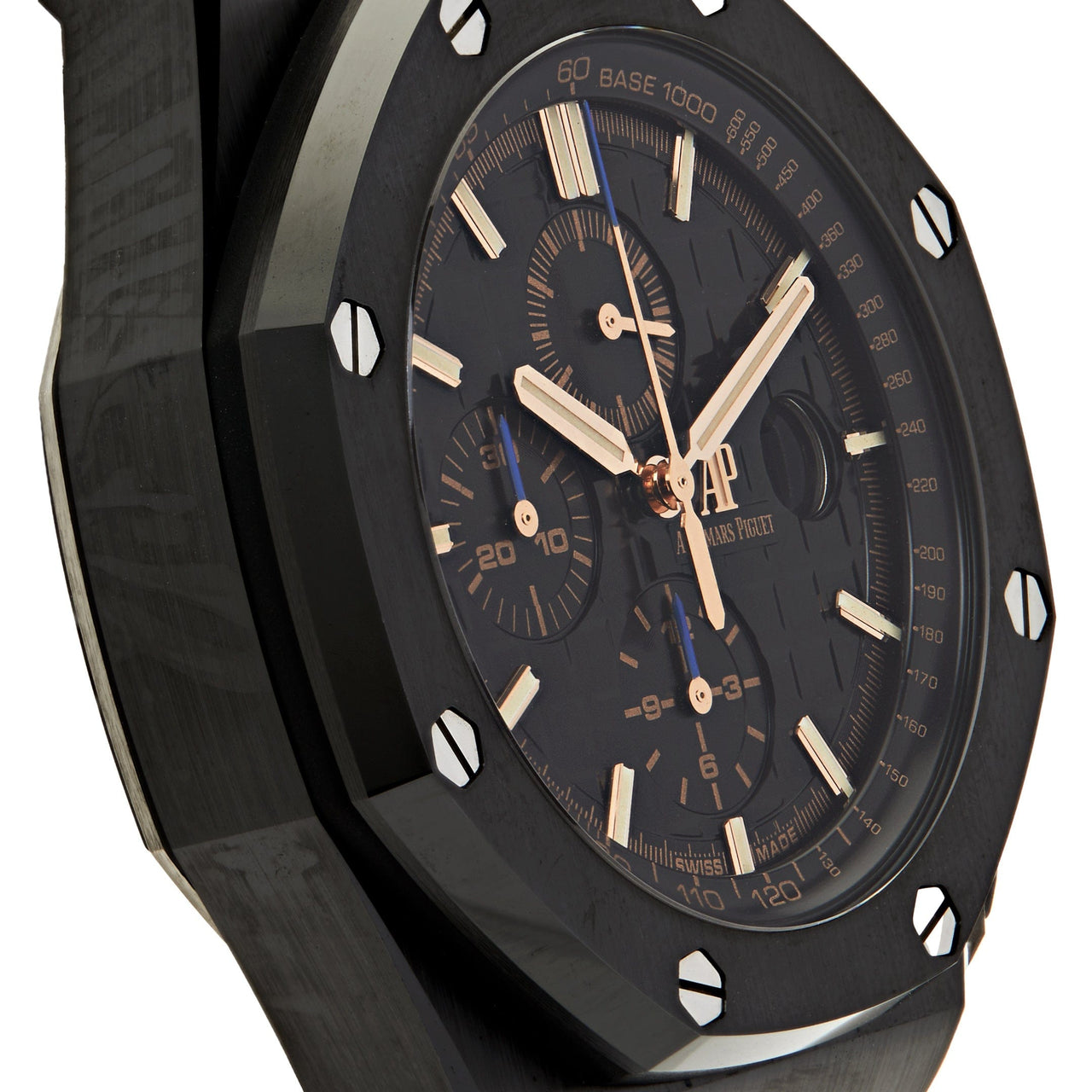Luxury Watch Audemars Piguet Royal Oak Offshore Selfwinding Chronograph Black Ceramic 26405CE.OO.A002CA.02 Wrist Aficionado