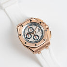 Audemars Piguet Royal Oak Offshore 26408OR.OO.A010CA.01 'Summer' Chronograph Rose Gold White Dial Limited Edition of 500 (2017)