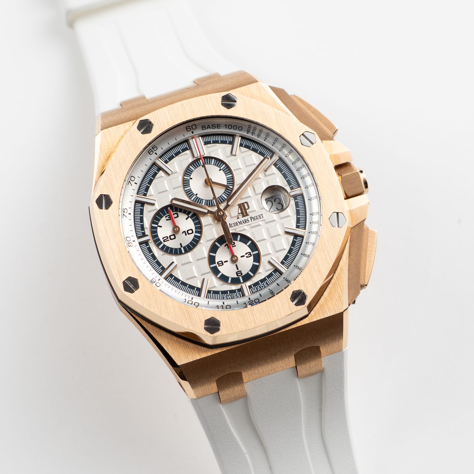 Audemars Piguet Royal Oak Offshore 26408OR.OO.A010CA.01 'Summer' Chronograph Rose Gold White Dial Limited Edition of 500 (2017)