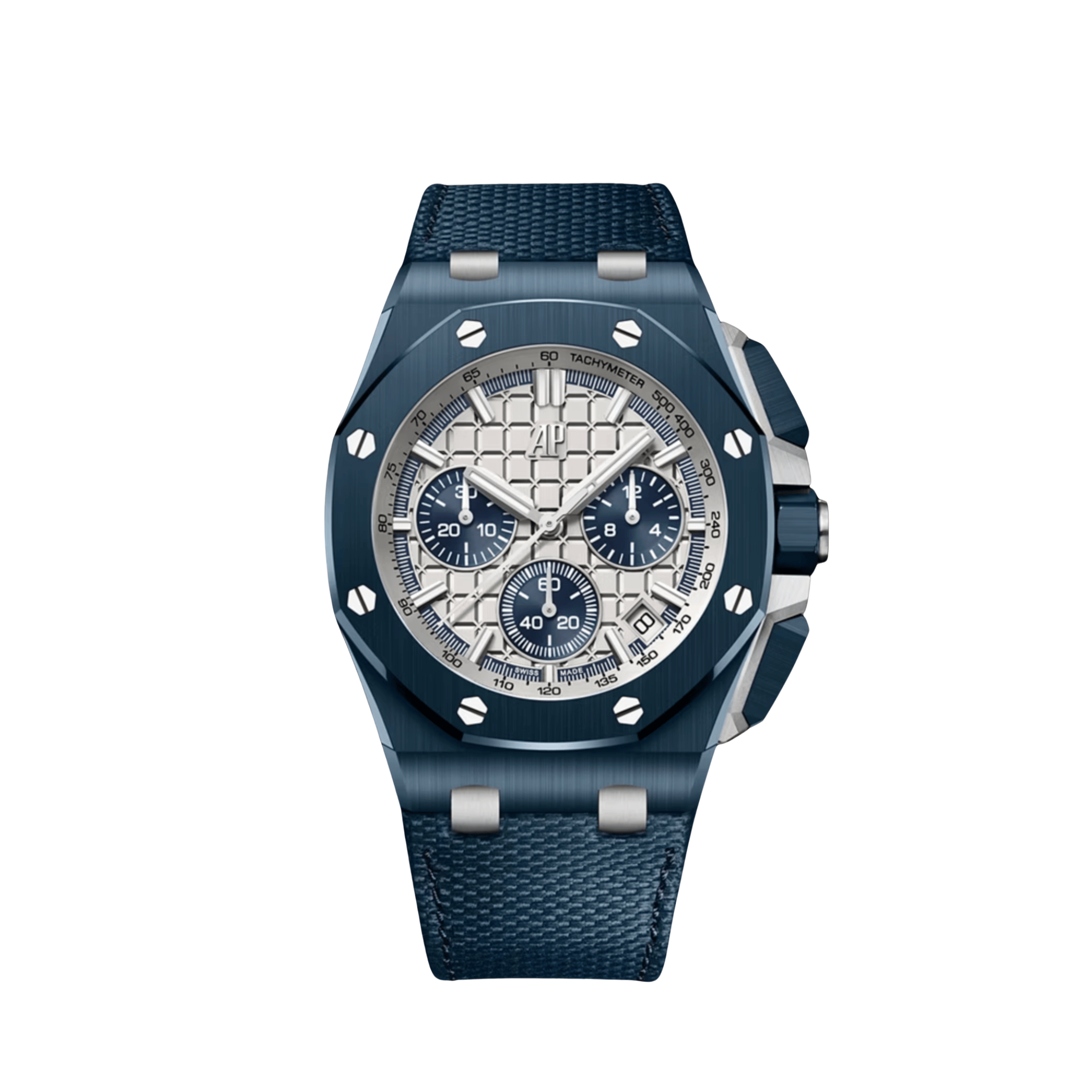 Audemars Piguet Royal Oak Offshore 26420CD.OO.A029VE.01 Chronograph Bleu Nuit Nuage 50 Ceramic Beige Dial (2026)