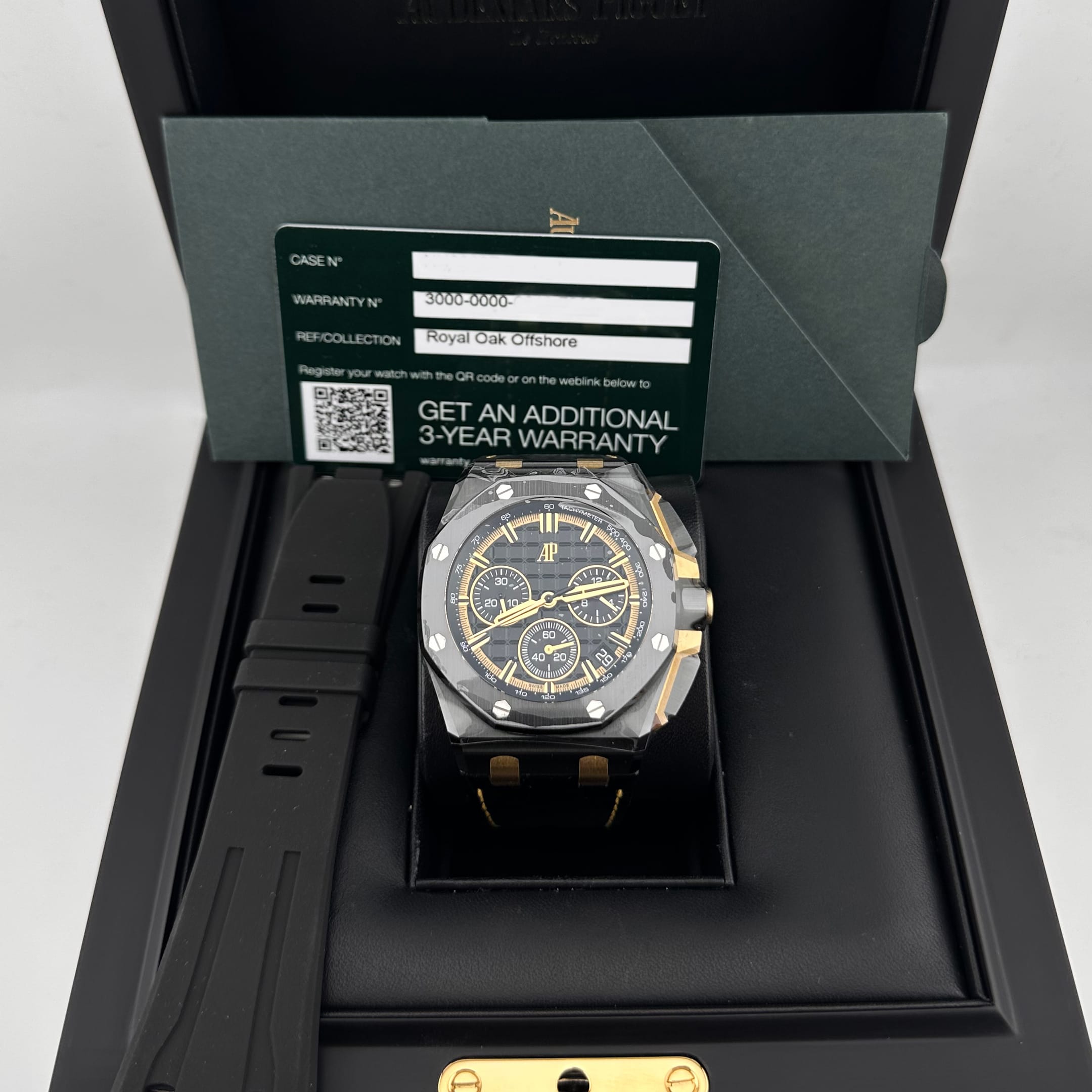 Audemars Piguet Royal Oak Offshore 26420CE.OO.A127CR.01 Chronograph Black Ceramic Yellow Gold Black Dial (2024)
