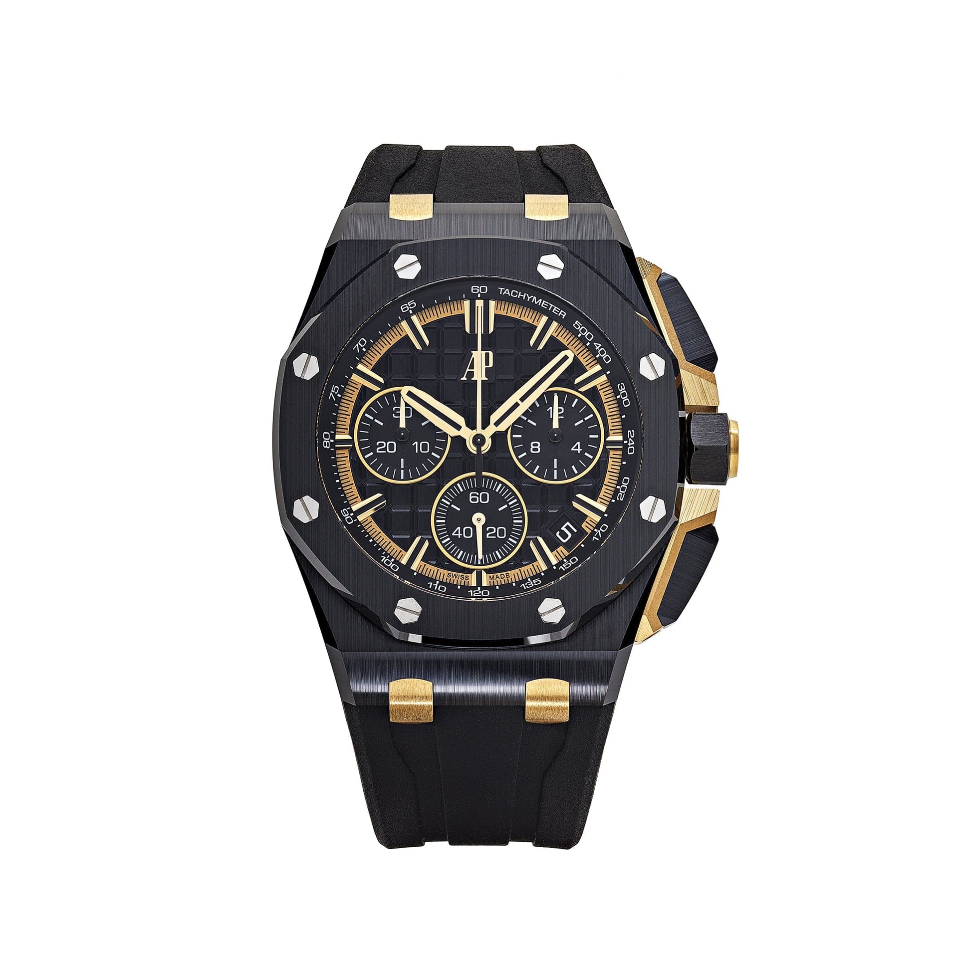 Audemars Piguet Royal Oak Offshore Chronograph Black  Ceramic Yellow Gold Black Dial (2023)
