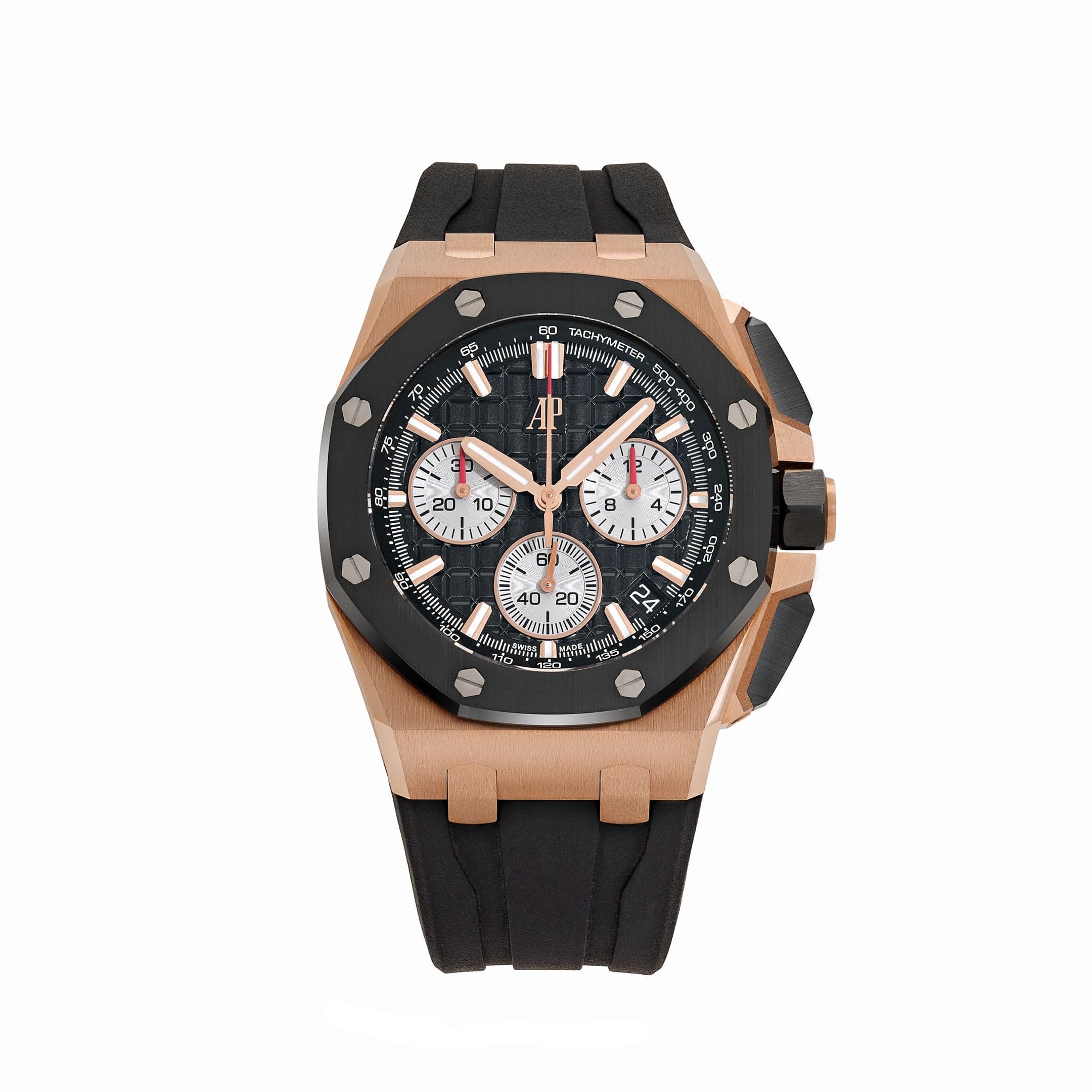 Audemars Piguet Royal Oak Offshore 26420RO.OO.A002CA.01 Chronograph Rose Gold Black Dial