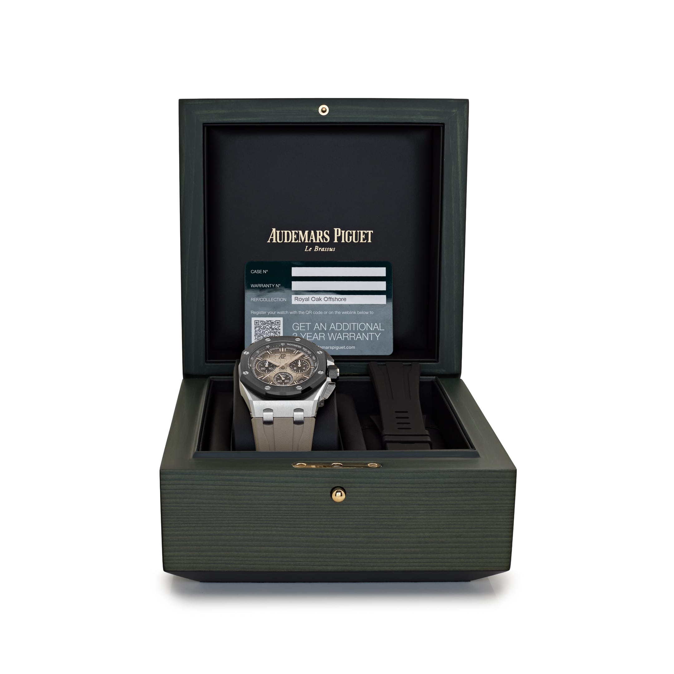 Audemars Piguet Royal Oak Offshore 26420SO.OO.A600CA.01 Chronograph Stainless Steel Smoked Light Brown Dial