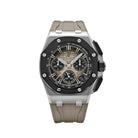 Audemars Piguet Royal Oak Offshore 26420SO.OO.A600CA.01 Chronograph Stainless Steel Smoked Light Brown Dial