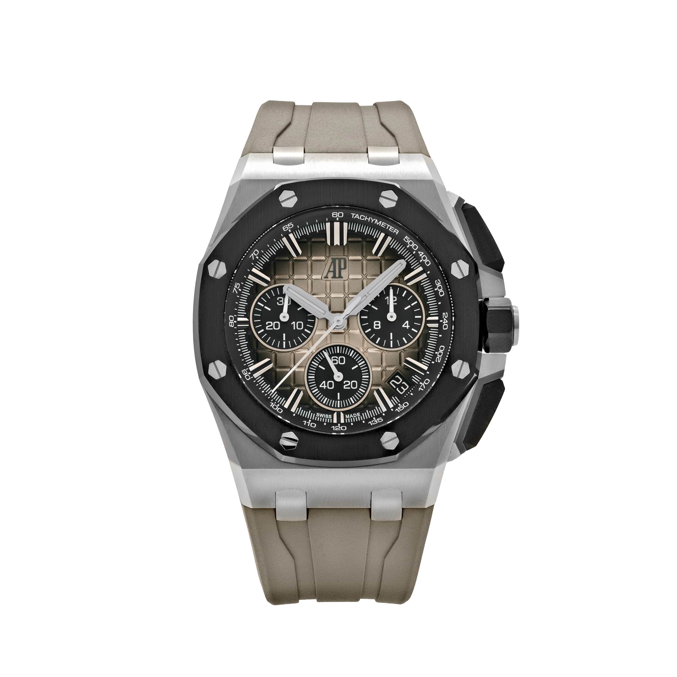 Audemars Piguet Royal Oak Offshore 26420SO.OO.A600CA.01 Chronograph Stainless Steel Smoked Light Brown Dial