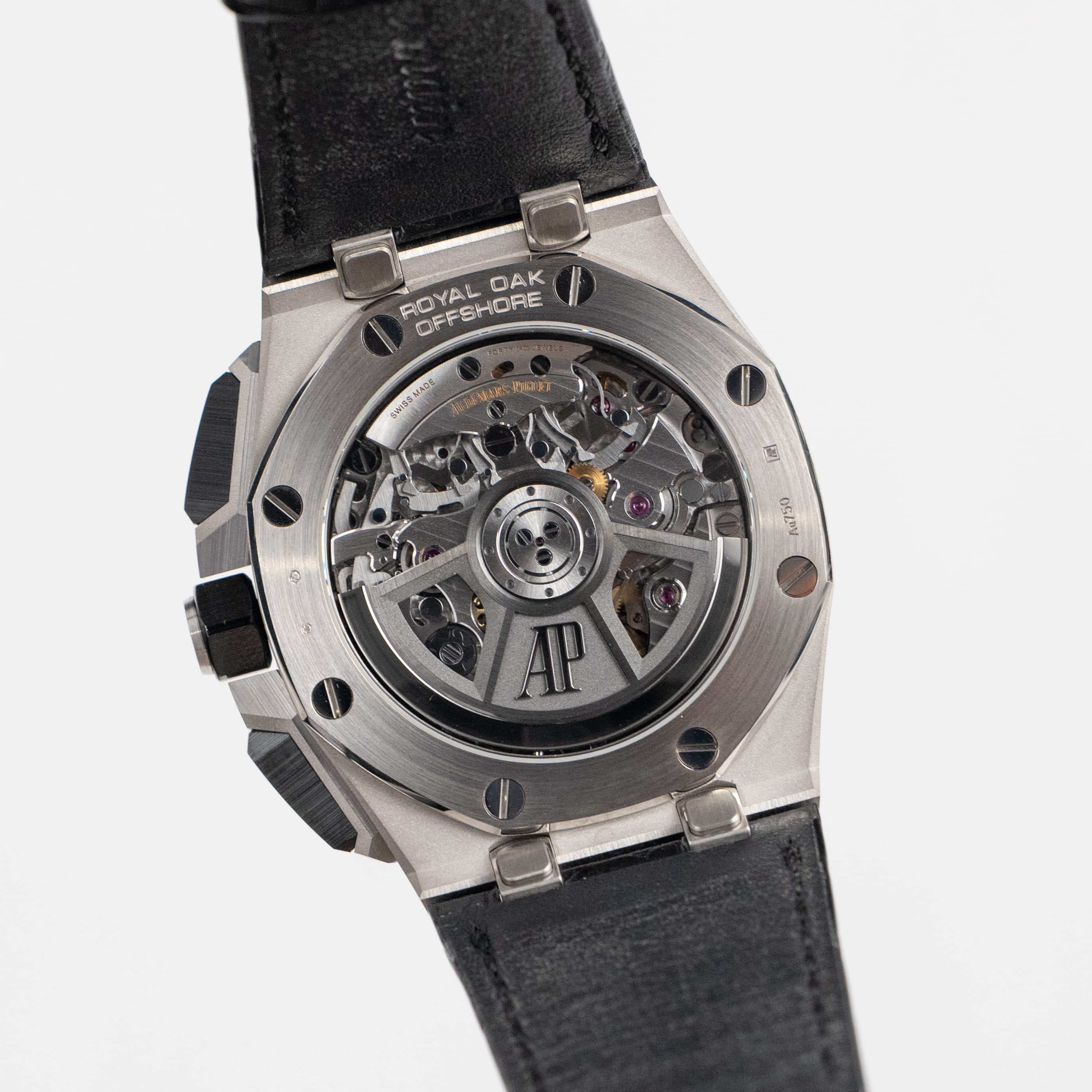 Audemars Piguet Royal Oak Offshore 26424BC.ZZ.D002CA.01 Chronograph White Gold Black Dial Diamond Bezel (2024)