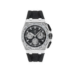 Audemars Piguet Royal Oak Offshore 26424BC.ZZ.D002CA.01 Chronograph White Gold Black Dial Diamond Bezel