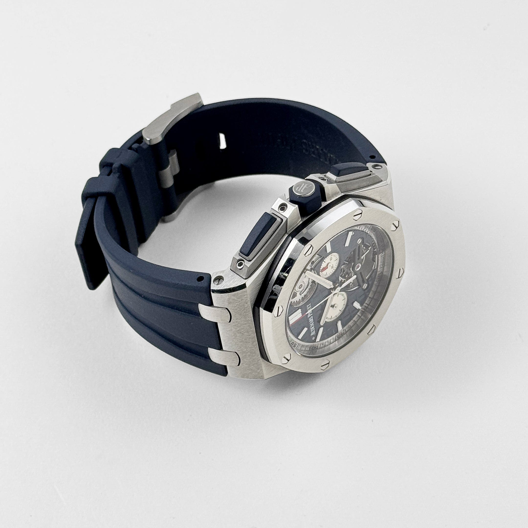 Audemars Piguet Royal Oak Offshore 26540ST.OO.A027CA.01 Tourbillon Chronograph Stainless Steel Blue Dial (2017)