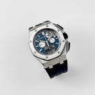 Audemars Piguet Royal Oak Offshore 26540ST.OO.A027CA.01 Tourbillon Chronograph Stainless Steel Blue Dial (2017)