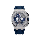 Audemars Piguet Royal Oak Offshore 26540ST.OO.A027CA.01 Tourbillon Chronograph Stainless Steel Blue Dial (2017)