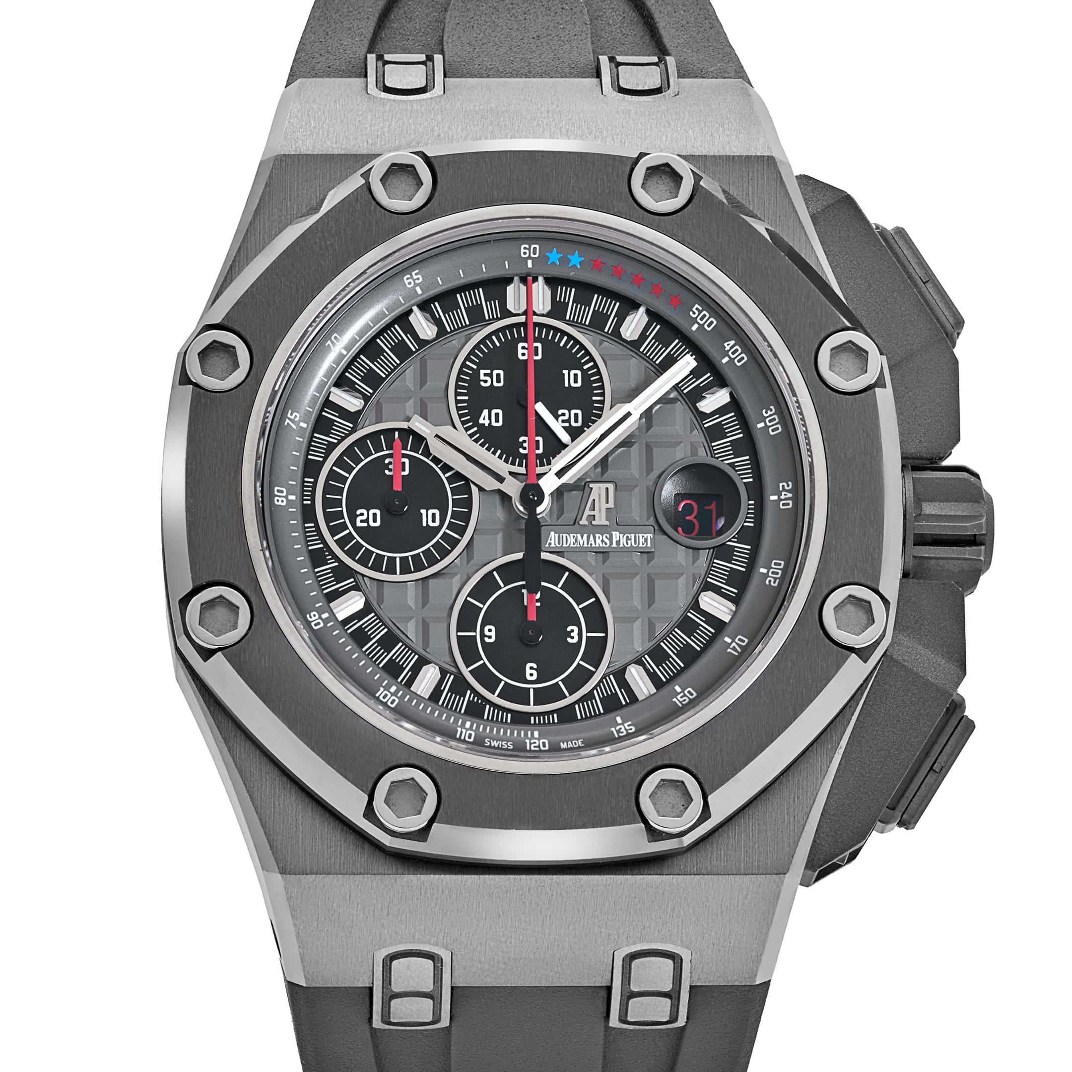 Audemars Piguet Royal Oak Offshore 26568IM.OO.A004CA.01 'Michael Schumacher' Chronograph Titanium Grey Dial Limited Edition (2013)