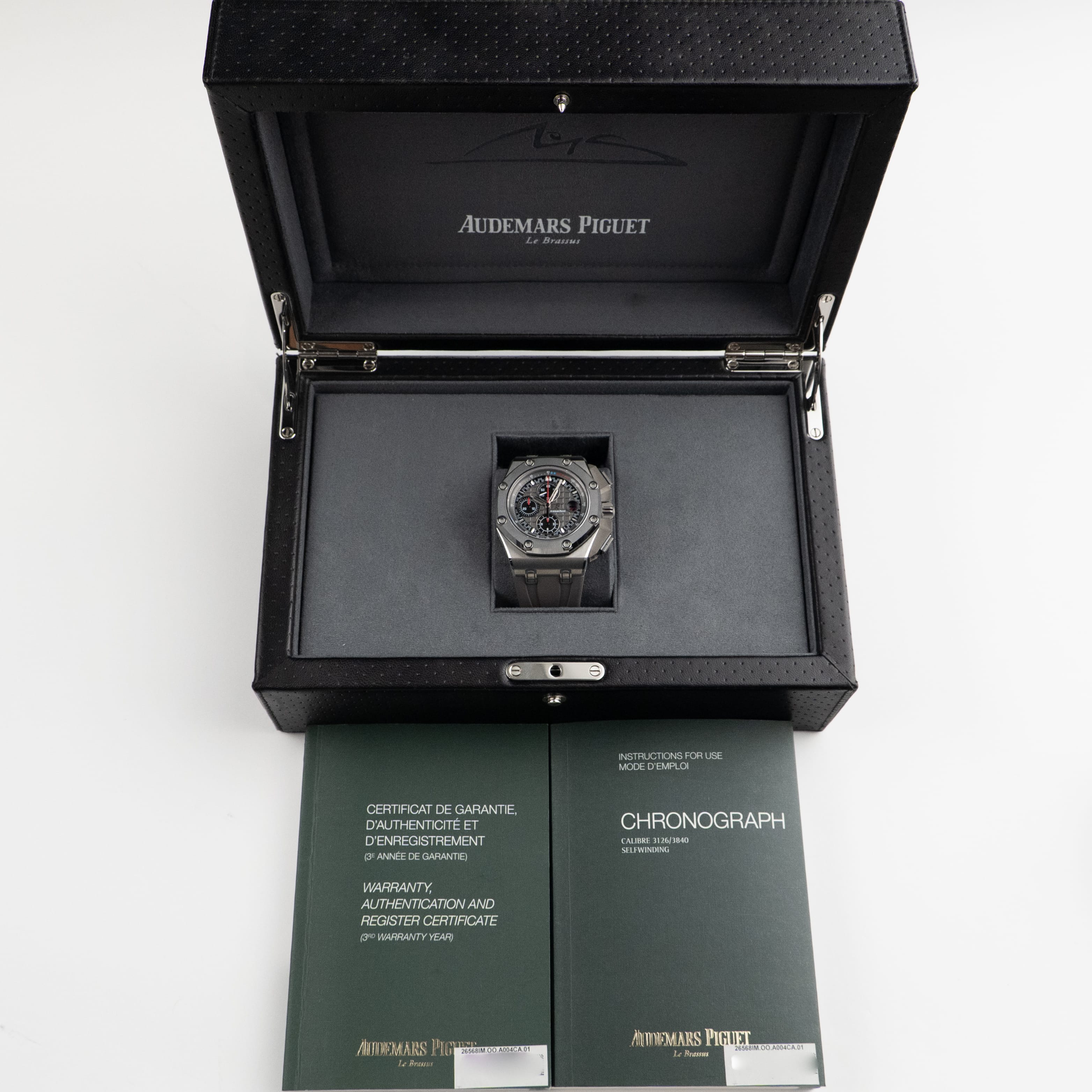 Audemars Piguet Royal Oak Offshore 26568IM.OO.A004CA.01 'Michael Schumacher' Chronograph Titanium Grey Dial Limited Edition of 1000 (2013)