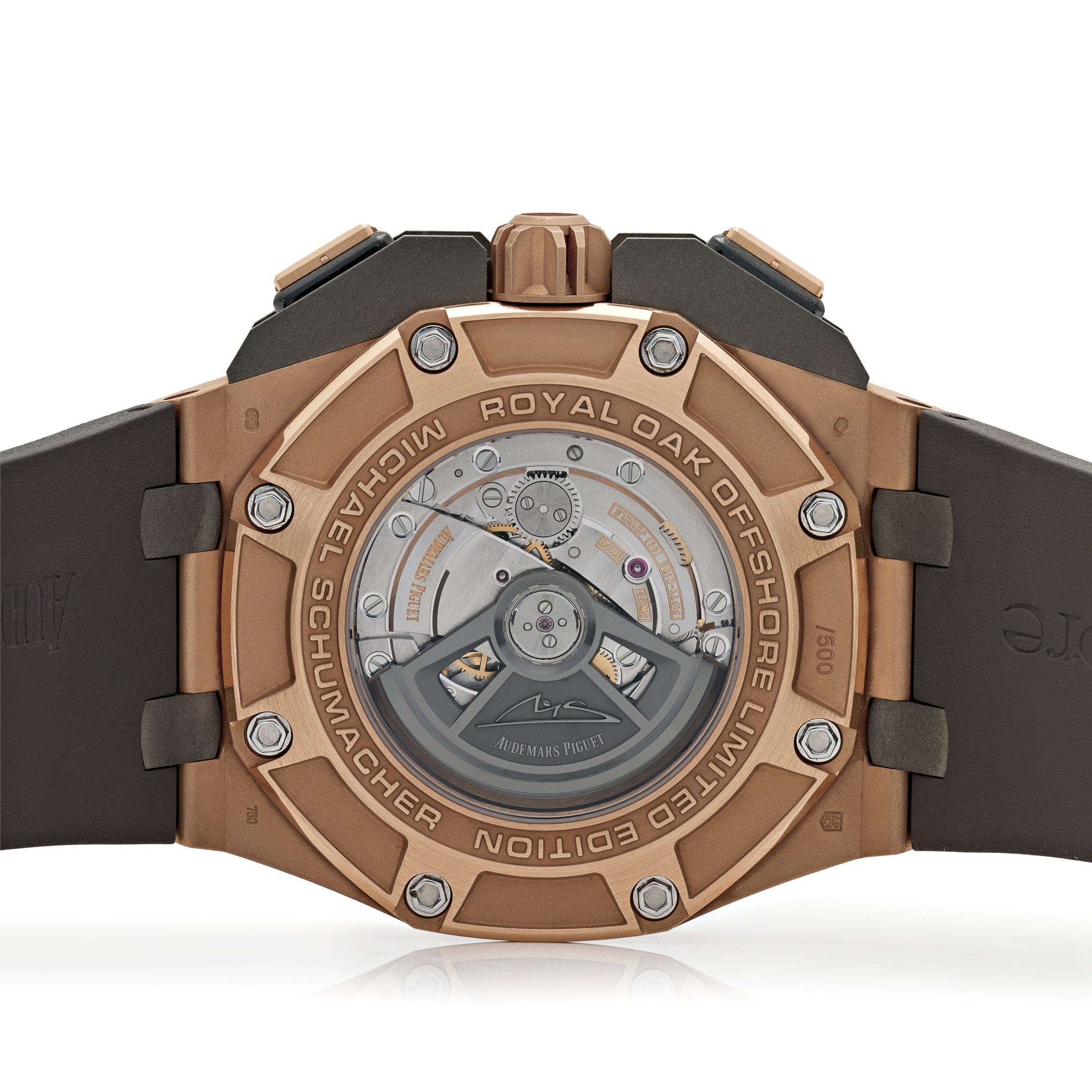 Audemars Piguet Royal Oak Offshore 26568OM.OO.A004CA.01 'Michael Schumacher' Chronograph Rose Gold Grey Dial Limited Edition (2012)