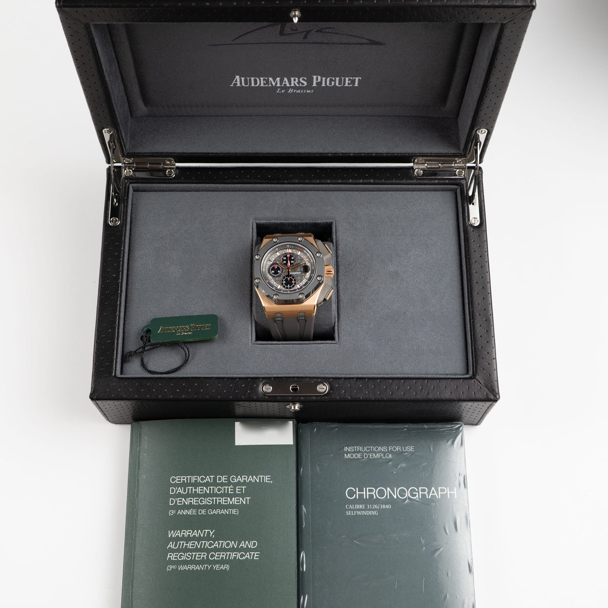 Audemars Piguet Royal Oak Offshore 26568OM.OO.A004CA.01 'Michael Schumacher' Chronograph Rose Gold Grey Dial Limited Edition of 500 (2013)