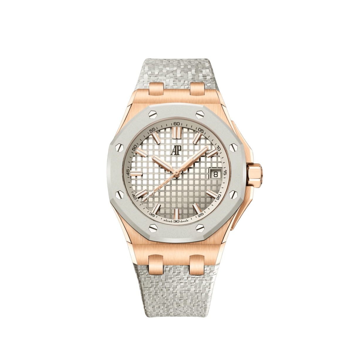 Audemars Piguet Royal Oak Offshore 77605OK.OO.A101CA.01 Selfwinding Rose Gold Ivory Dial (2024)
