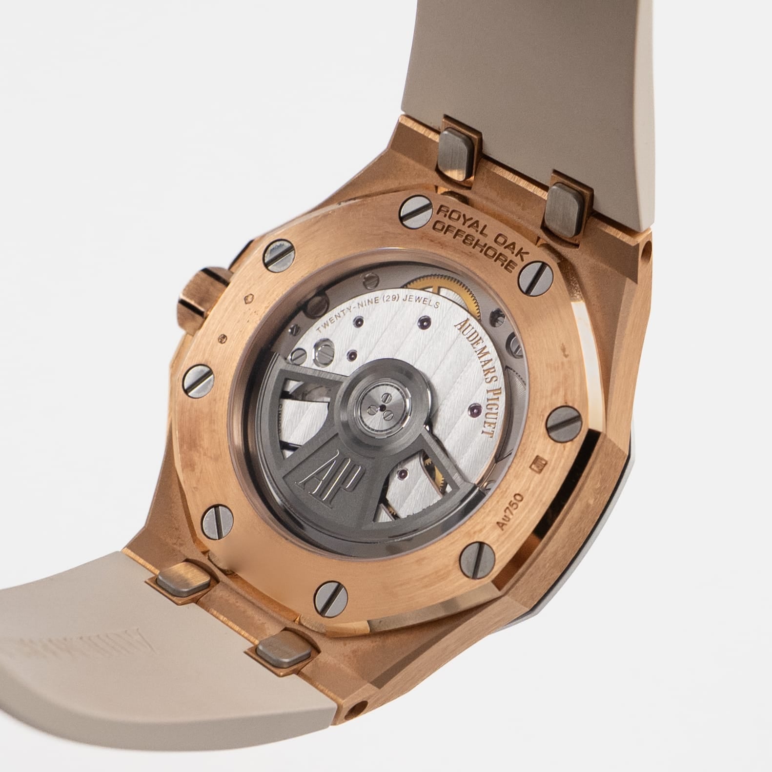Audemars Piguet Royal Oak Offshore 77605OK.OO.A101CA.01 Selfwinding Rose Gold Ivory Dial (2024)