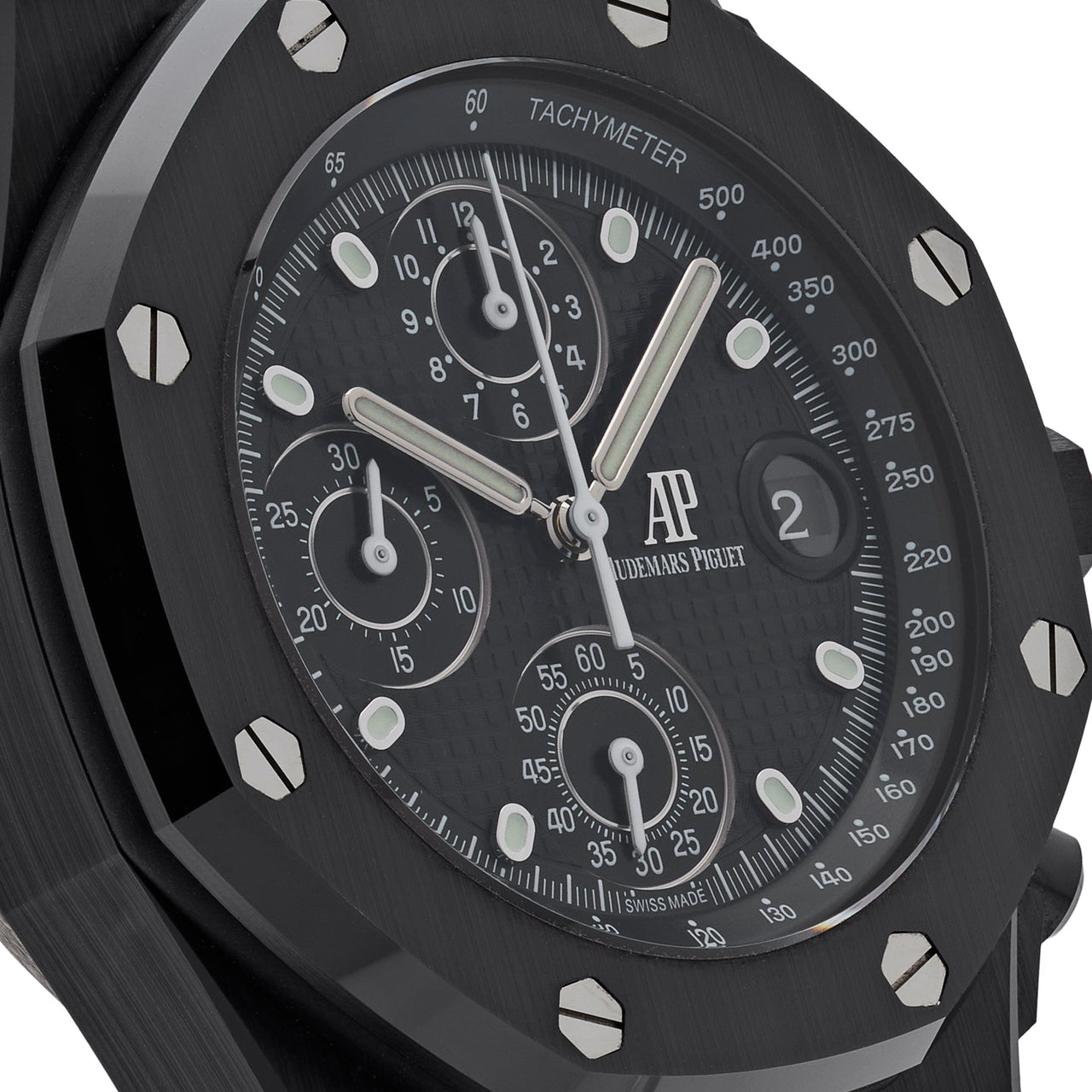 Luxury Watch Audemars Piguet Royal Oak Offshore Black Ceramic 26238CE.OO.1300CE.01 Wrist Aficionado
