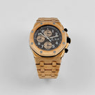 Audemars Piguet Royal Oak Offshore Chronograph 26007BA.OO.D088CR.01 ‘Arnold Schwarzenegger’ Yellow Gold Brown Dial Limited Edition of 400 (2004)