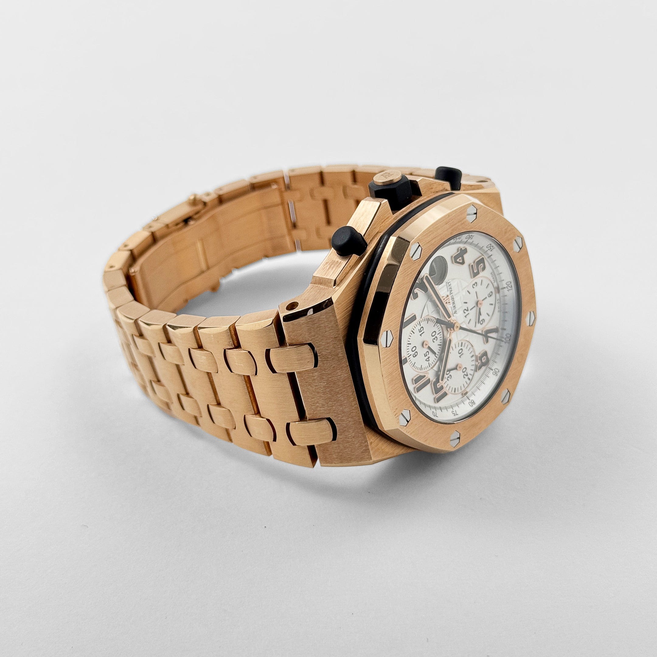 Audemars Piguet Royal Oak Offshore Chronograph 26170OR.OO.1000OR.01 Rose Gold White Dial (2012)