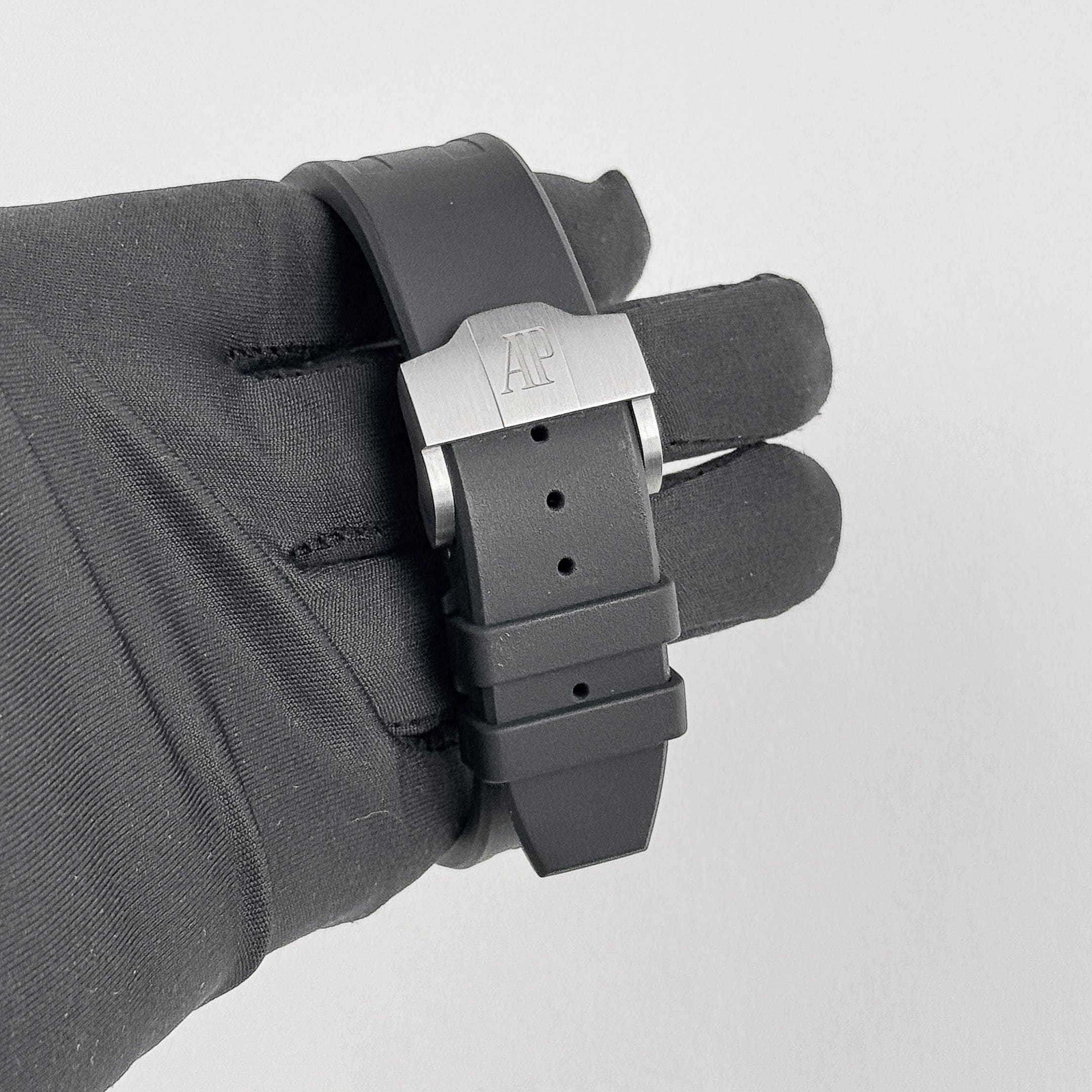 Audemars Piguet Royal Oak Offshore Chronograph 26387IO.OO.D002CA.01 Tourbillon Titanium Openworked Dial (2015)