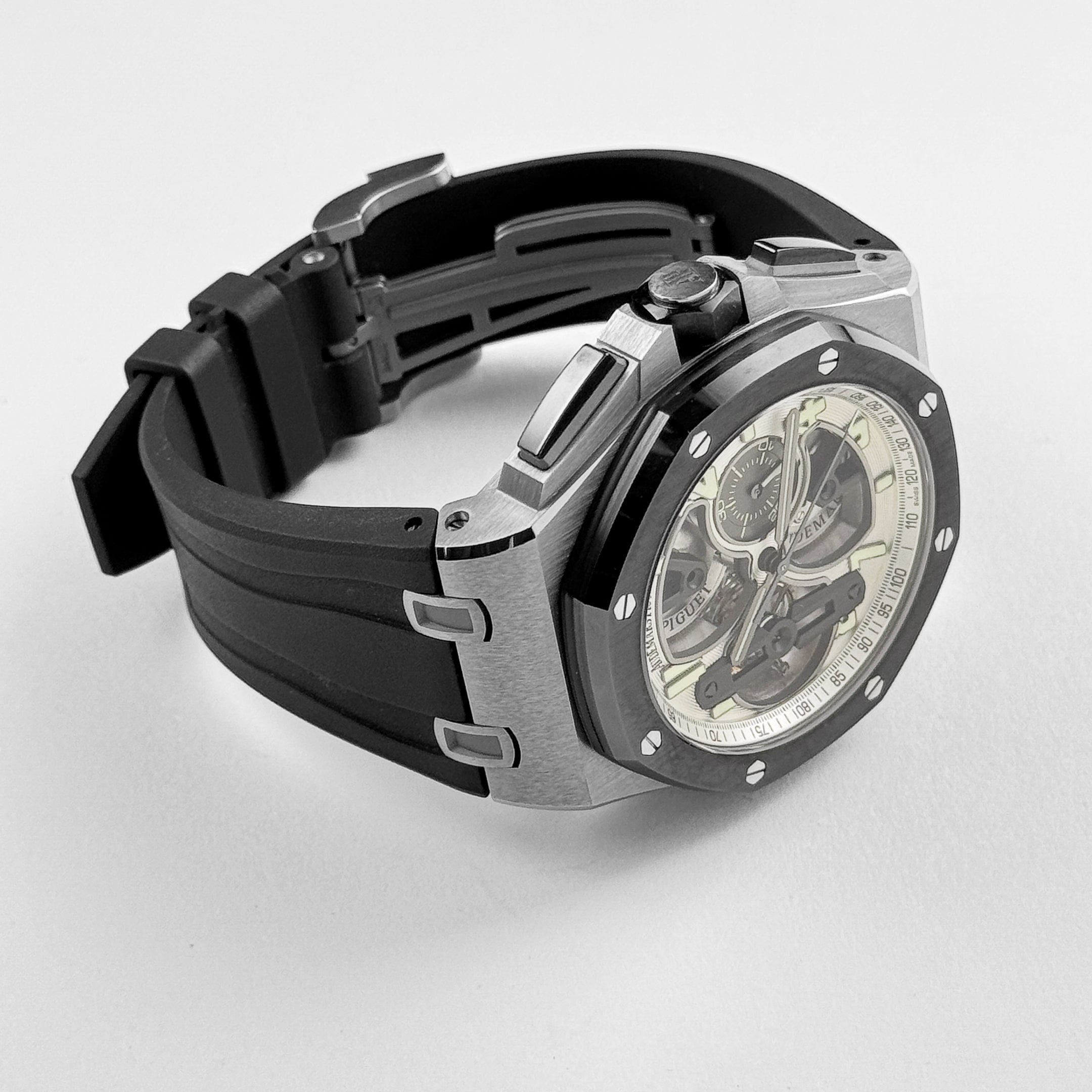 Audemars Piguet Royal Oak Offshore Chronograph Platinum Blue Dial