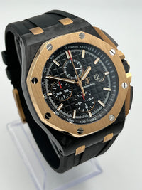 Thumbnail for Luxury Watch Audemars Piguet Royal Oak Offshore Chronograph 'QE II Cup 2016' 26406FR.OO.A002CA.01 Wrist Aficionado