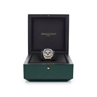 Thumbnail for Luxury Watch Audemars Piguet Royal Oak Offshore Chronograph 26420OI.OO.A015VE.01 Rose Gold Grey Dial Wrist Aficionado