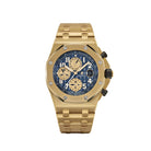 Audemars Piguet Royal Oak Offshore Chronograph 26470BA.OO.1000BA.01 Yellow Gold Blue Dial (2017)