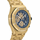 Audemars Piguet Royal Oak Offshore Chronograph 26470BA.OO.1000BA.01 Yellow Gold Blue Dial