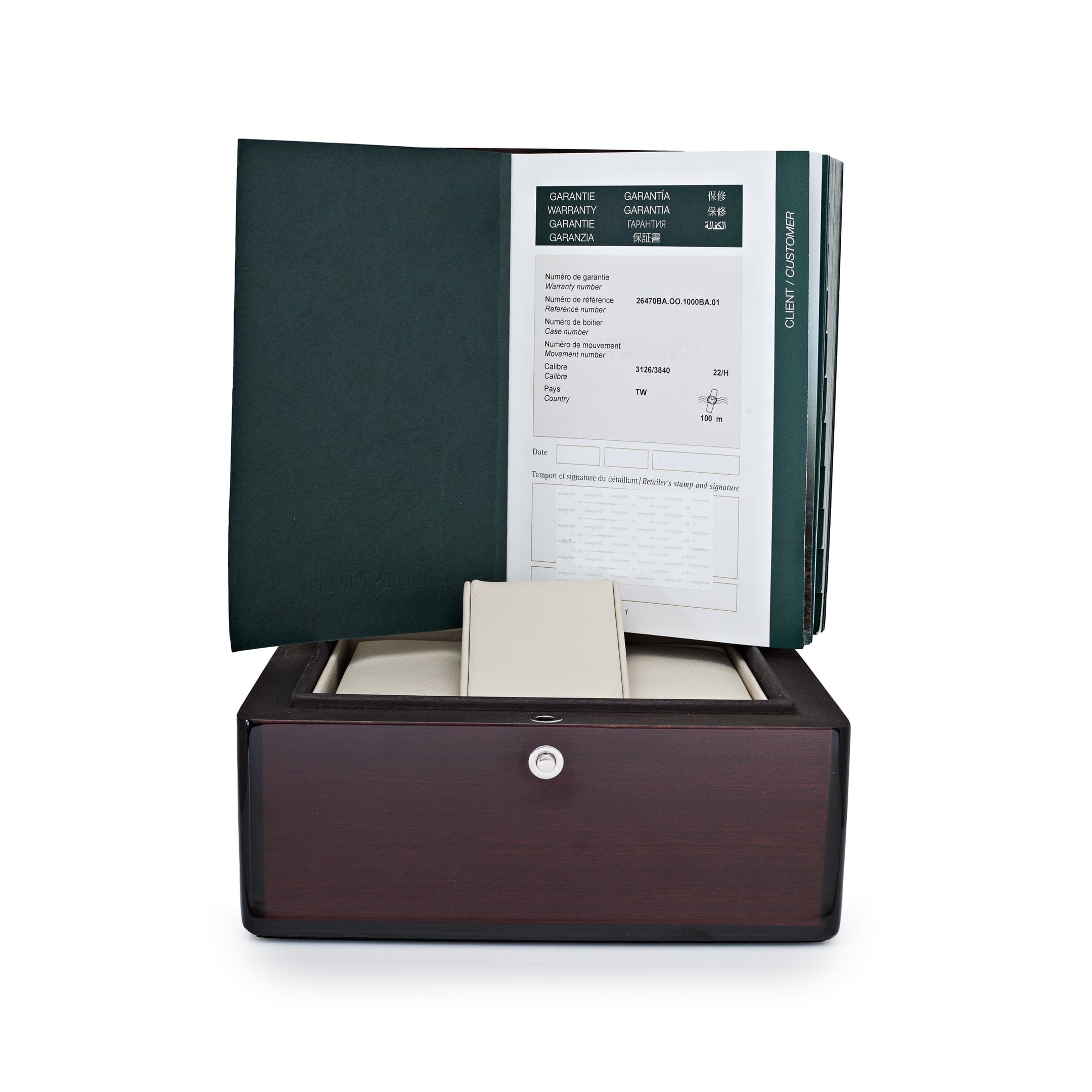 Audemars Piguet Royal Oak Offshore Chronograph 26470BA.OO.1000BA.01 Yellow Gold Blue Dial