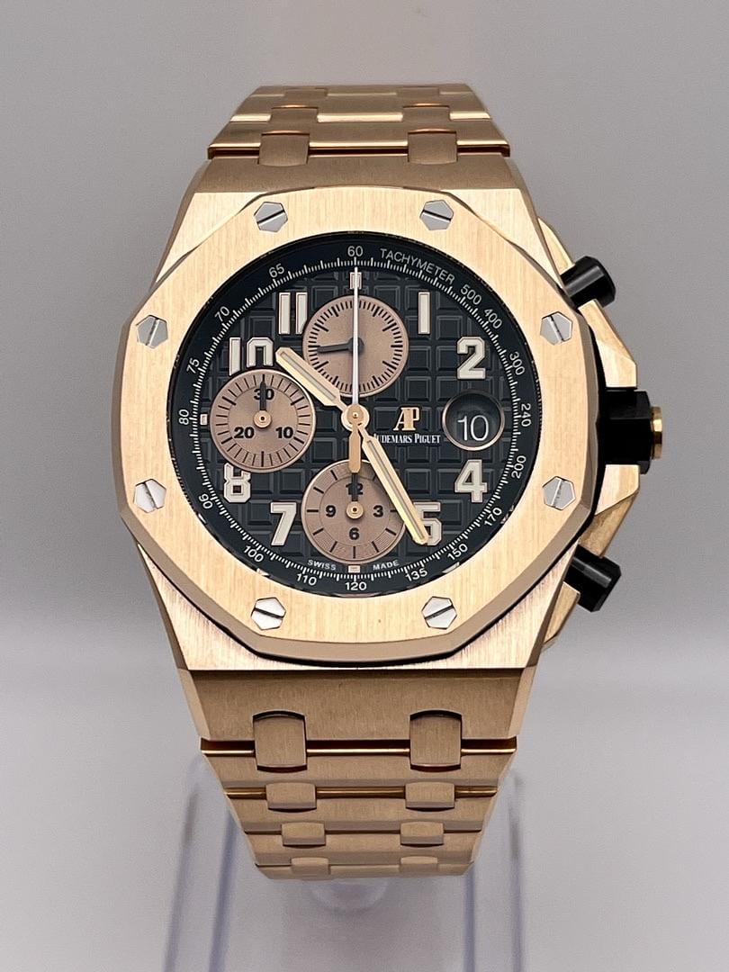 Luxury Watch Audemars Piguet Royal Oak Offshore Chronograph 26470OR.OO.1000OR.03 Wrist Aficionado
