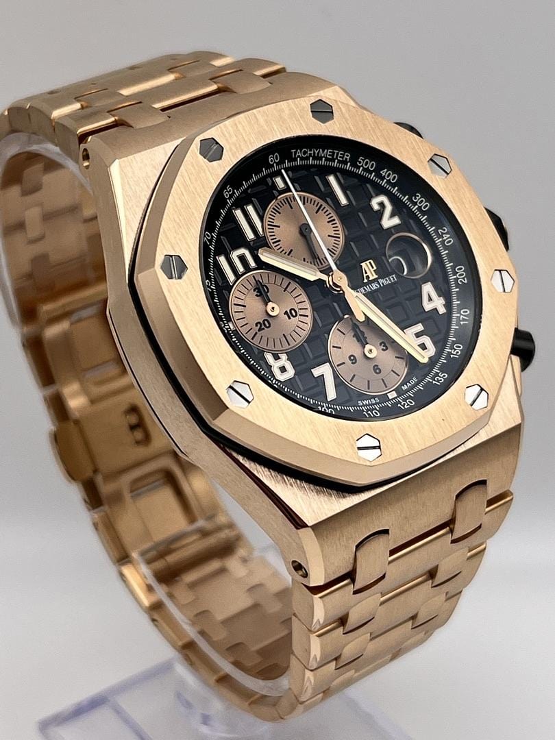 Luxury Watch Audemars Piguet Royal Oak Offshore Chronograph 26470OR.OO.1000OR.03 Wrist Aficionado