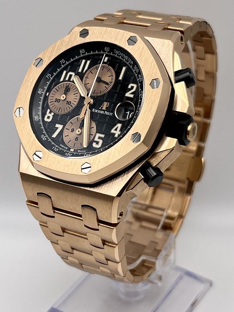 Luxury Watch Audemars Piguet Royal Oak Offshore Chronograph 26470OR.OO.1000OR.03 Wrist Aficionado