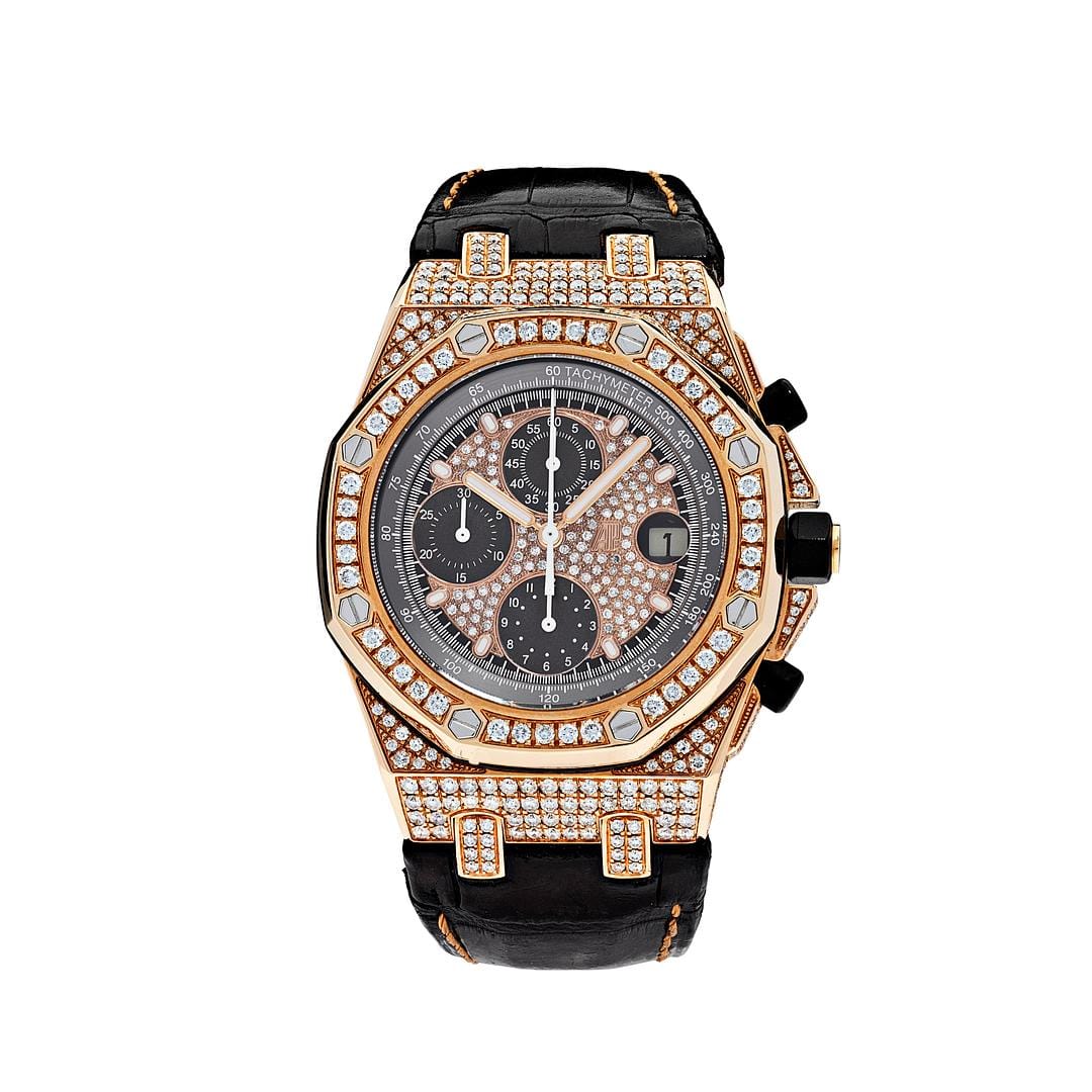 Ap rose discount gold diamond watch