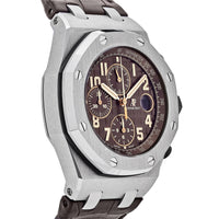 Thumbnail for Audemars Piguet Royal Oak Offshore Chronograph 26470ST.OO.A820CR.01 Stainless Steel Brown Dial