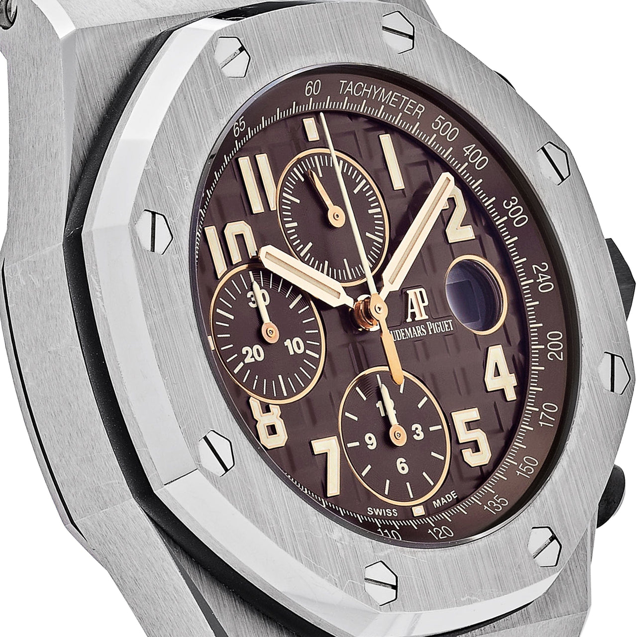 Audemars Piguet Royal Oak Offshore Chronograph 26470ST.OO.A820CR.01 Stainless Steel Brown Dial