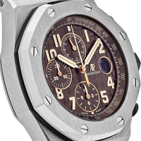 Thumbnail for Audemars Piguet Royal Oak Offshore Chronograph 26470ST.OO.A820CR.01 Stainless Steel Brown Dial