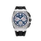 Luxury Watch Audemars Piguet Royal Oak Offshore Chronograph 43mm Titanium Blue Dial 26420TI.OO.A027CA.01 Wrist Aficionado