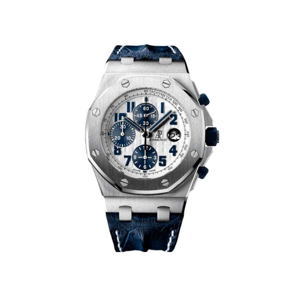 Audemars Piguet Royal Oak Offshore Chronograph Navy Model 26170ST.OO.D305CR.01 Wrist Aficionado