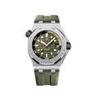 Audemars Piguet Royal Oak Offshore Diver 15720ST.OO.A052CA.01 Stainless Steel Khaki Green Dial
