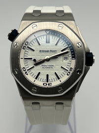 Thumbnail for Audemars Piguet Royal Oak Offshore Diver Stainless Steel White Dial 15710ST.OO.A010CA.01