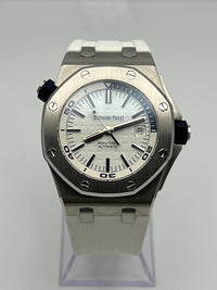 Thumbnail for Audemars Piguet Royal Oak Offshore Diver Stainless Steel White Dial 15710ST.OO.A010CA.01