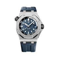 Thumbnail for Luxury Watch Audemars Piguet Royal Oak Offshore Diver Stainless Steel Blue Dial 15720ST.OO.A027CA.01 Wrist Aficionado